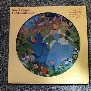 Vintage Cinderella Disney Picture Disc